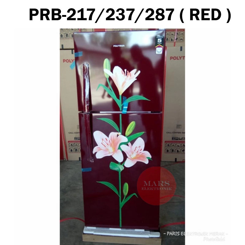 Jual KULKAS POLYTRON PRB-217 / PRB-237 / PRB-287 / KAPASITAS 210L ...