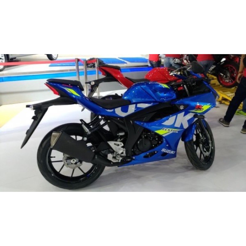 Jual Striping Set Original Suzuki GSX R 150 2018 Biru Ecstar | Shopee ...