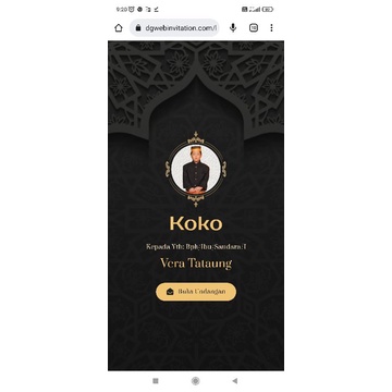 Jual Undangan Khitanan Website Murah | Undangan Digital | Kartu
