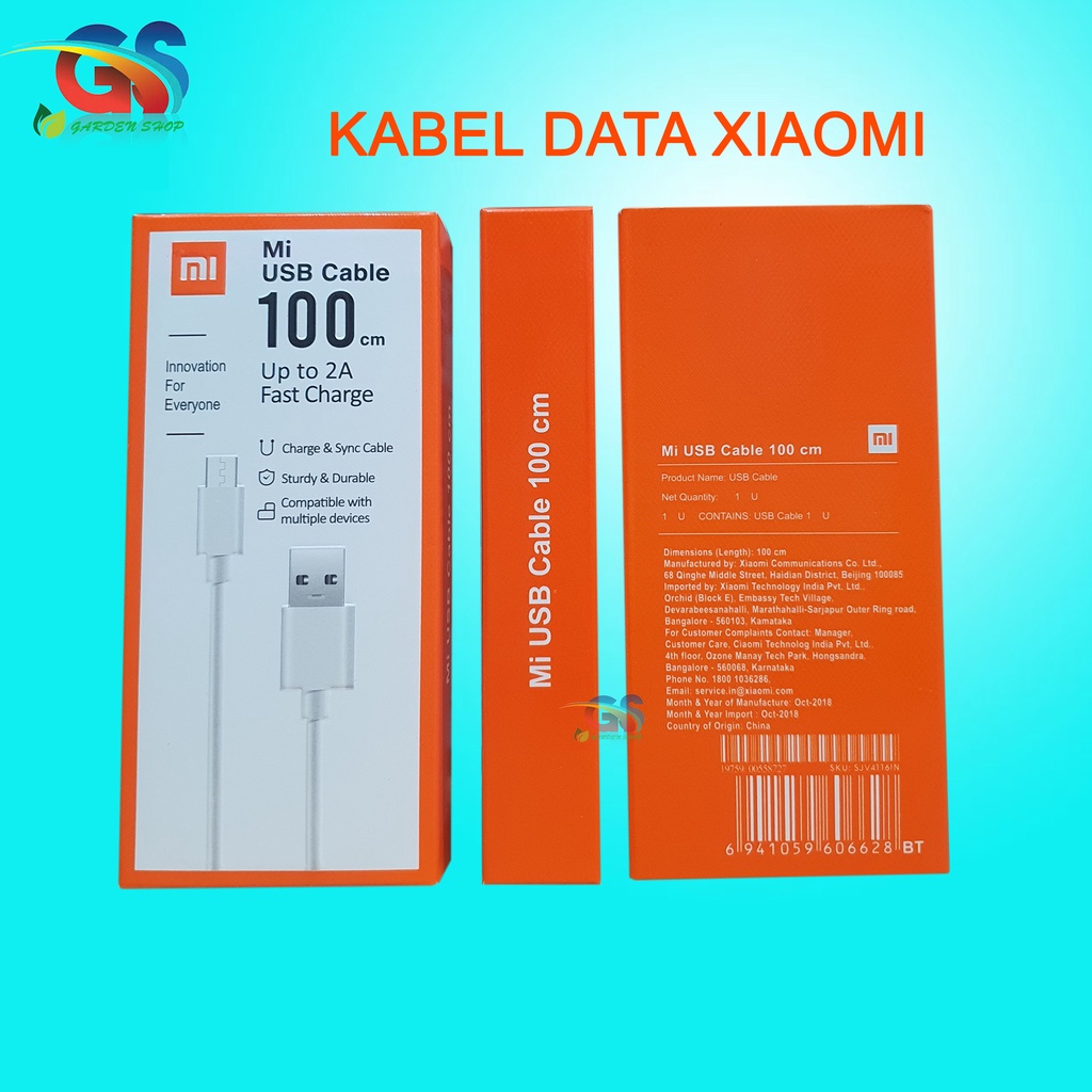 Jual Kabel Data Xiaomi Redmi Note 5 5A 5 Pro Redmi 6 6A 7 7A S2 ...