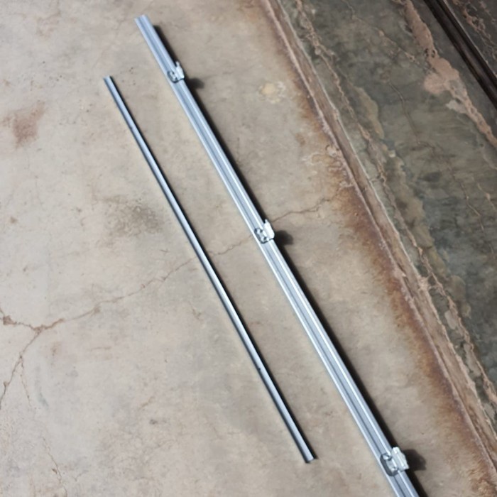 Jual Aksesoris Pintu Geser / Sliding Satu Set (Rel, Handle, Dan Kunci ...
