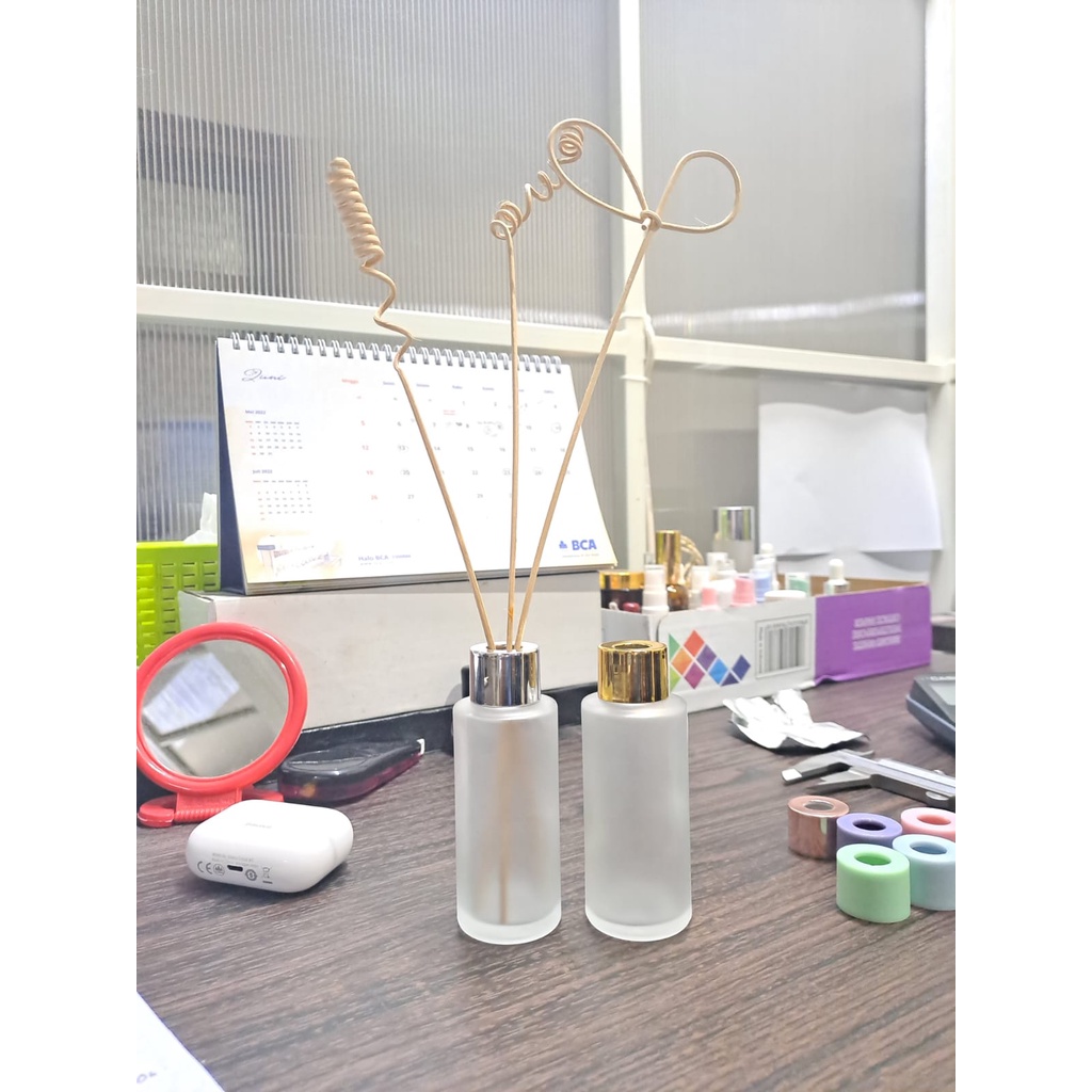 Jual [MINIM 20PCS] Botol Reed Diffuser 50ml Frosted | Shopee Indonesia