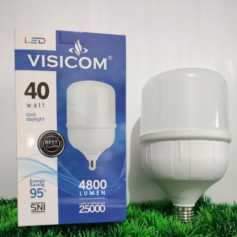Jual Lampu LED Visicom 40 watt - Bohlam LED Hemat energi 40 watt ...