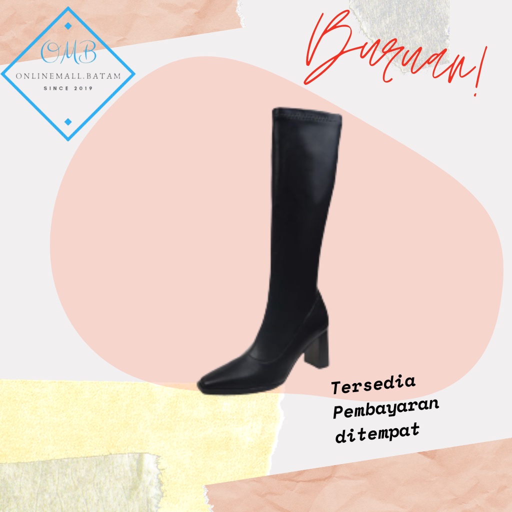 Jual Sepatu Boots Long Heels Wanita Fashion 240 onlinemall