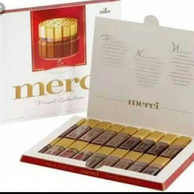 Jual Chocolate Merci Terlengkap & Harga Terbaru Juli 2026 | Shopee ...