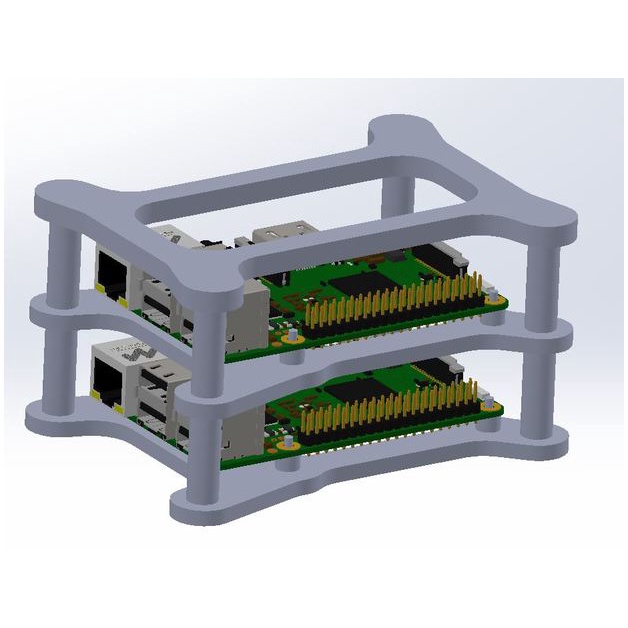 Jual Casing Raspberry Pi 2/3 B+ Cluster | Shopee Indonesia