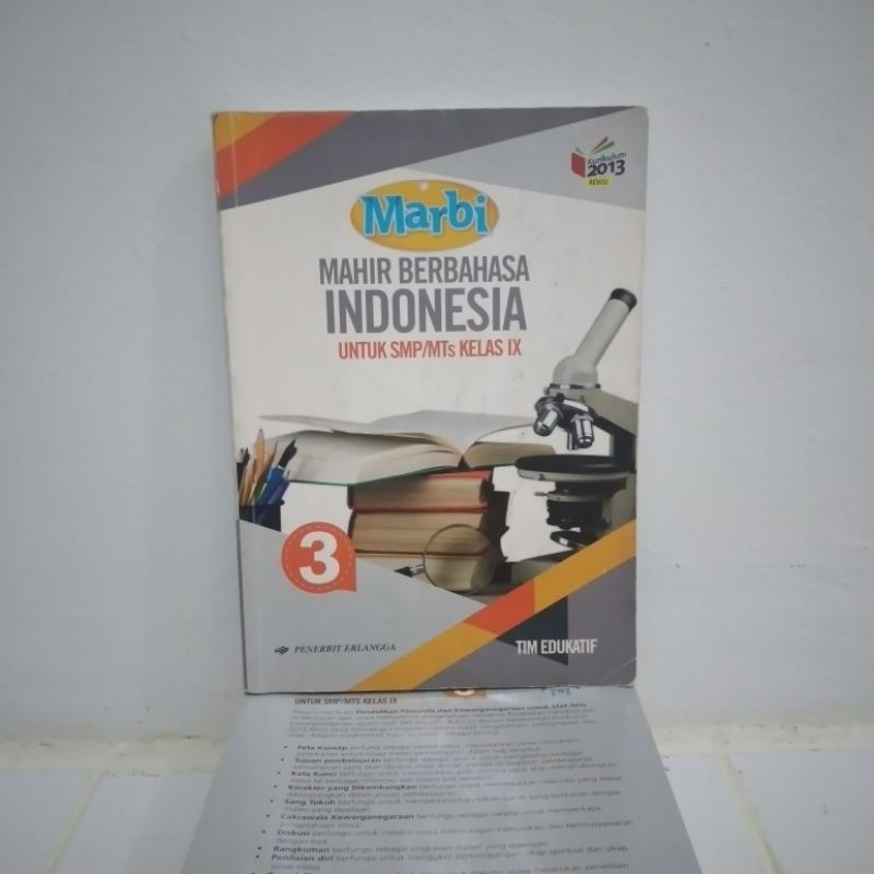 Jual BUKU BAHASA INDONESIA UNTUK SMP KELAS 9 | ERLANGGA | Shopee Indonesia