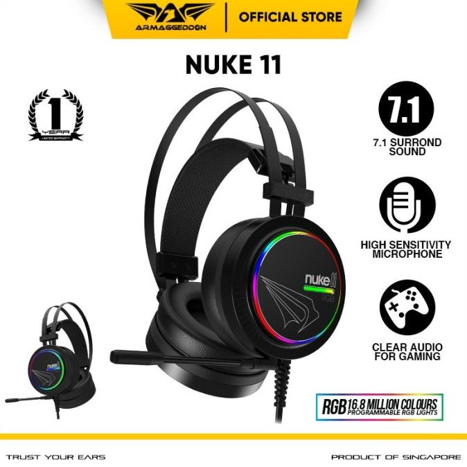 Jual Headset Gaming Armaggeddon Nuke 11 (Rgb 16.8 Millon Colours ...