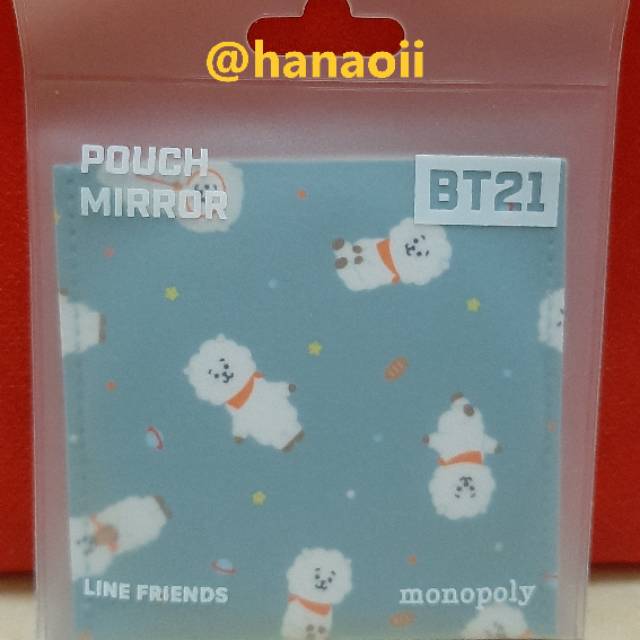 Jual [Ready Stock] BT21 x Monopoly Pouch Mirror | Shopee Indonesia