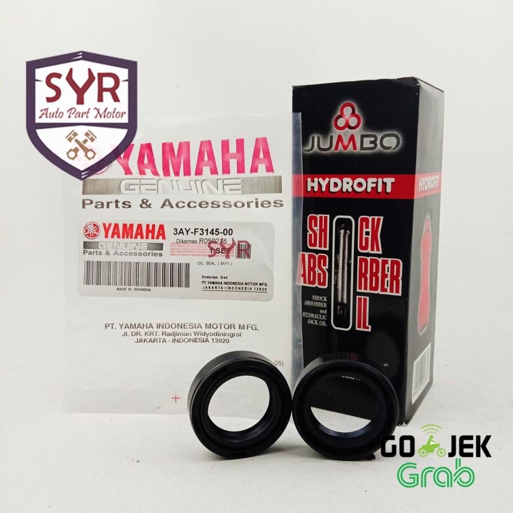 Jual PAKET OLI SHOCK + SEAL SHOCK DEPAN ALL MIO, FINO JUPITER VEGA MX