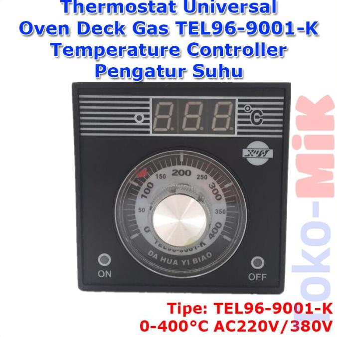 Jual Termostat Oven Deck Universal Thermostat Pengatur Suhu Otomatis