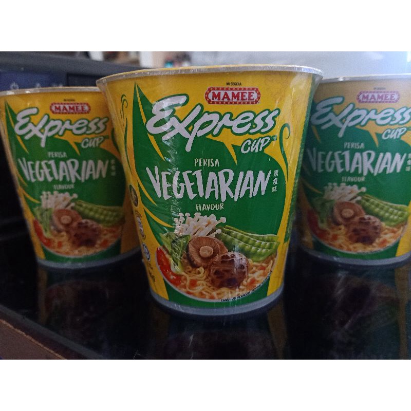 Jual Mamee Express Cup Noodles Mie Vegetarian Shopee Indonesia