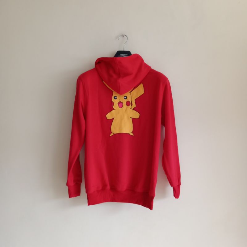 Jual Jaket H*M Hoodie Pokemon Red Pikachu Original Murah | Shopee Indonesia