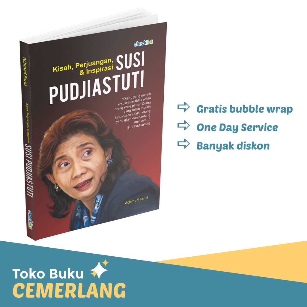 Jual Buku Kisah Perjuangan Inspirasi Susi Pudjiastuti | Shopee Indonesia