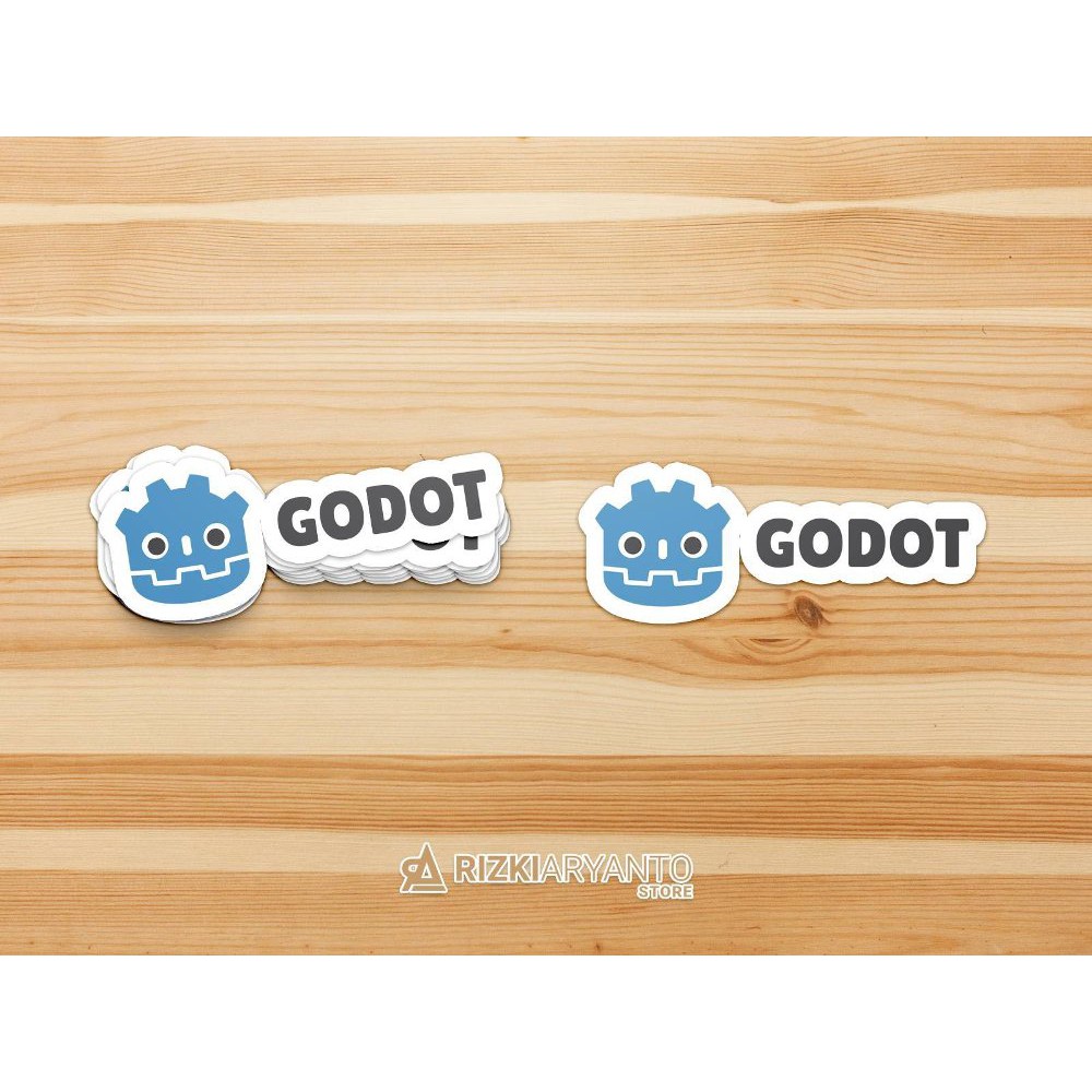 Jual Sticker - Stiker Logo Godot untuk PC Laptop HP dll | Shopee Indonesia