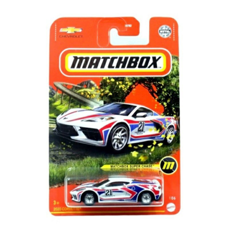 Jual matchbox chevrolet 2020 corvette matchbox super chase lot y