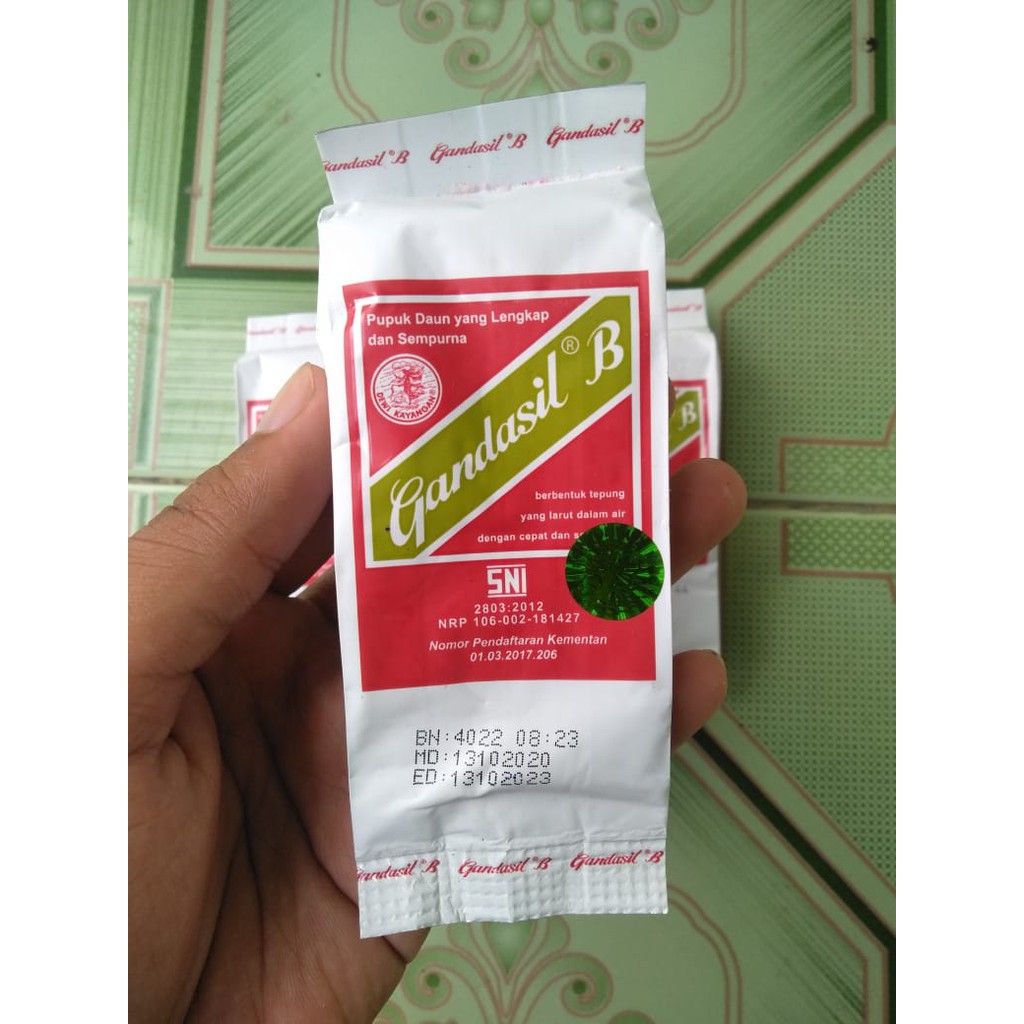 Jual Pupuk Buah Dan Bunga Gandasil B 100 Gr | Shopee Indonesia