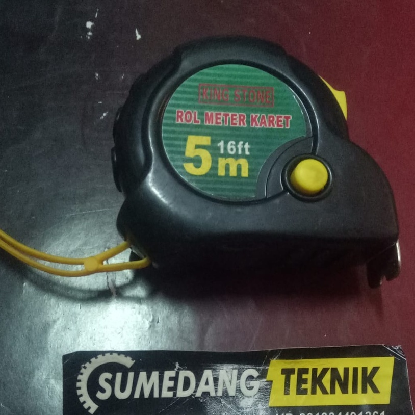 Jual king stone roll meter karet 5m | Shopee Indonesia