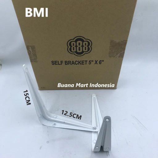 Jual Siku Rak 5 x 6 | Siku Rak Bracket | Siku Dinding Braket | Besi ...