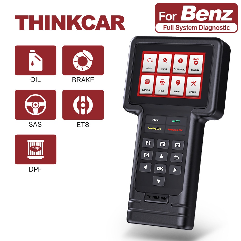 Jual Thinkcar ThinkScan S01 OBD2 Scanner Full System Code Reader Untuk