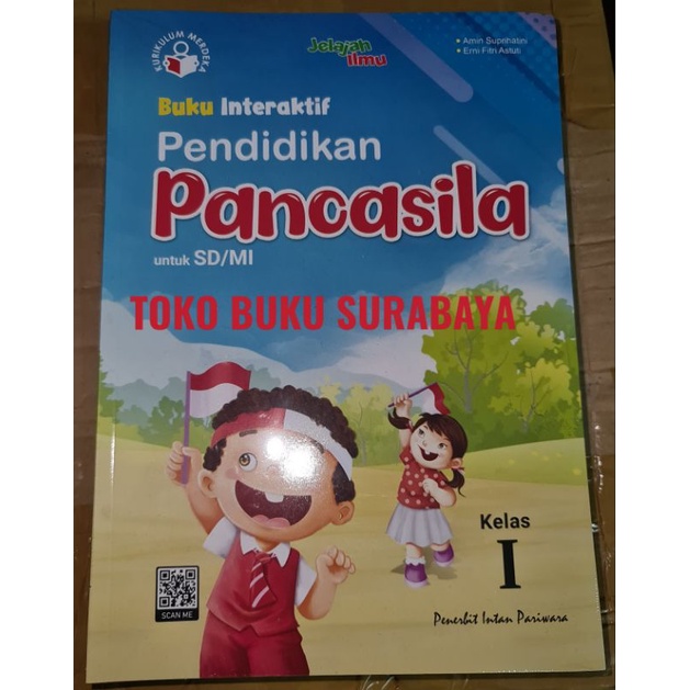 Jual Buku Interaktif Pendidikan Pancasila Kelas I Sd Kurikulum