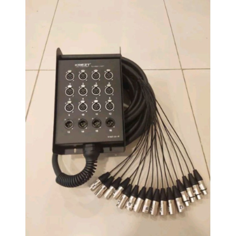 Jual Kabel Snake APOLLO Isi16 Channel Lengkap Stage Box Merek KREZT Dan ...