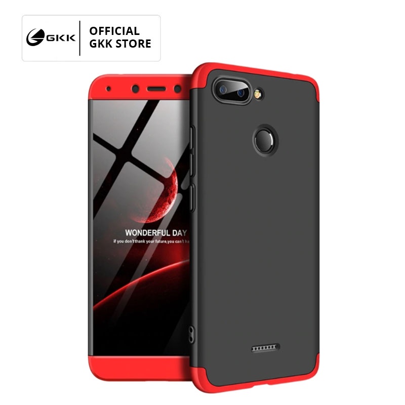 Jual GKK Xiaomi Redmi Casing Hardcase 360 Bumper Anti Retak