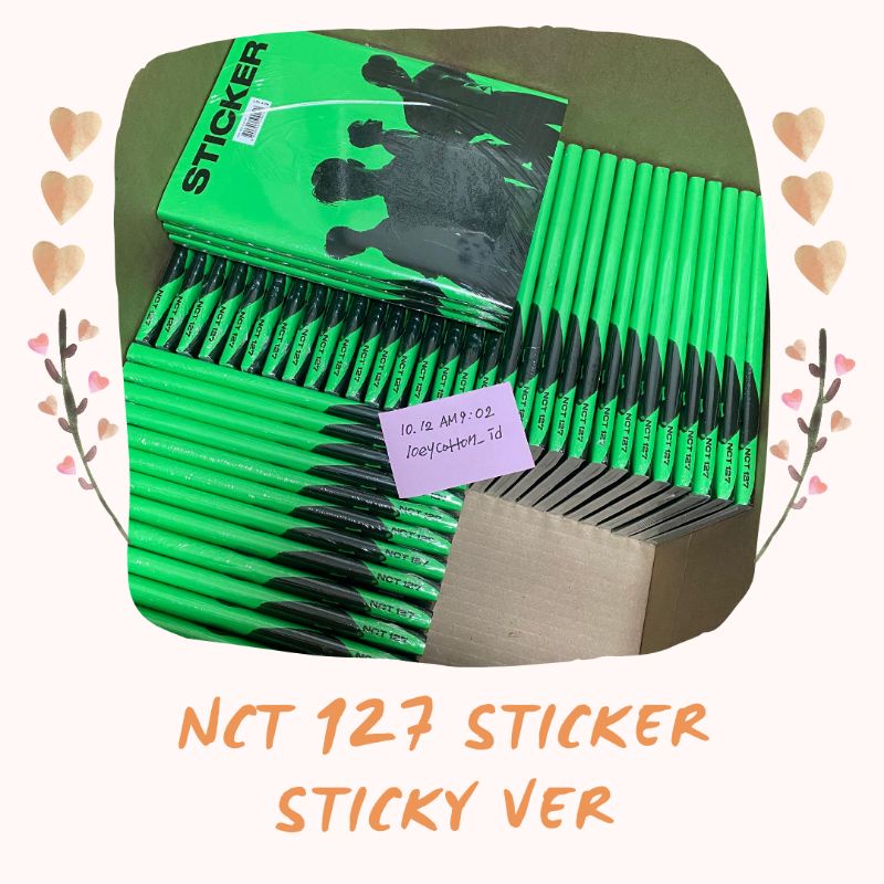 Jual [READY STOCK] ALBUM NCT 127 STICKER STICKY SEOUL CITY SEALED PC ...