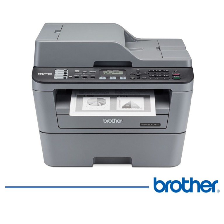 Printer Brother MFC-L2700D Laser Mono Multifungsi Duplex & Fax - Resmi (2)