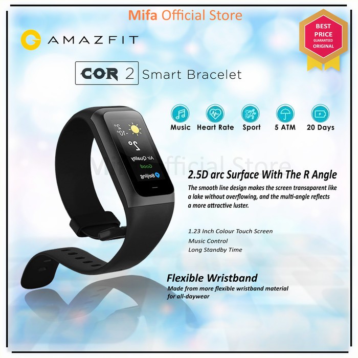 Amazfit cor 2 online gps