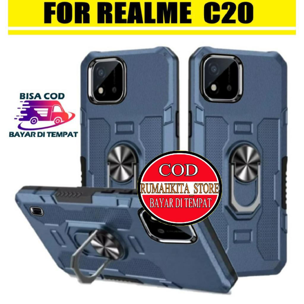 Jual Neo Hybrid Armor Case REALME C20 NEW Soft Case Robot Hit EYE