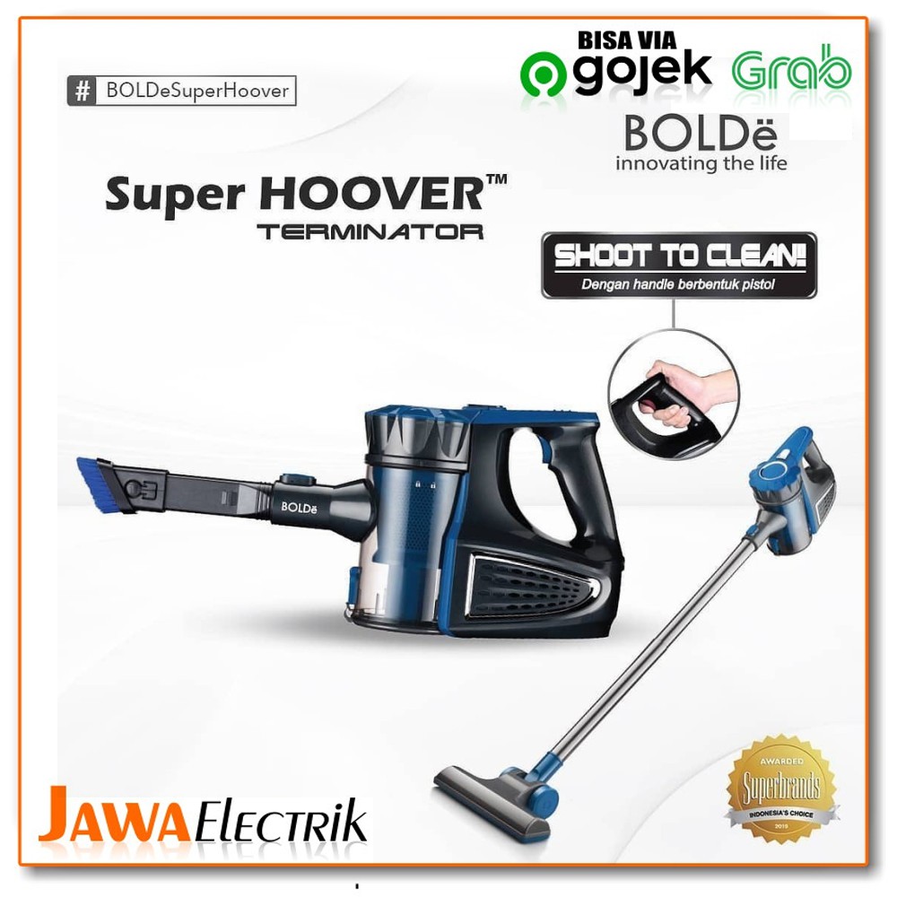 Jual BOLDE SUPER HOOVER TERMINATOR Vacum Cleaner Hisap Super Kuat