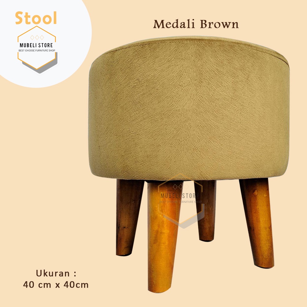 Jual Stool Kursi Sofa Puff Bulat Stool Murah Ukuran X Cm