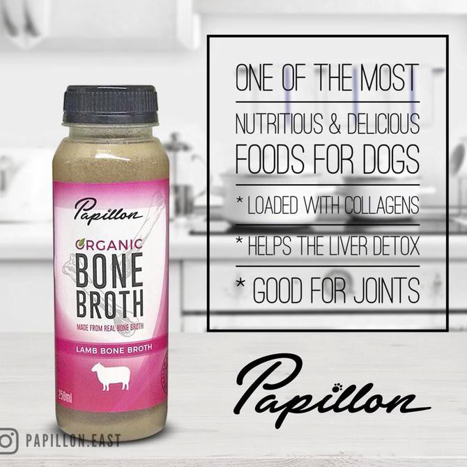 Jual Papillon Lamb Broth Dog Food Kaldu Makanan Snack