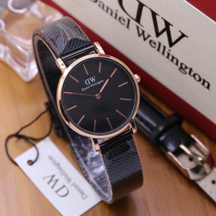 Jam dw hot sale rose gold