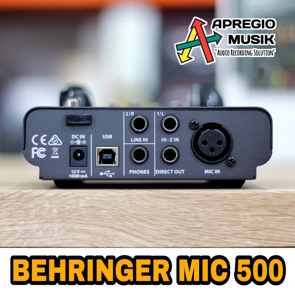 Jual Behringer MIC500 MIC 500 Tube Ultragain Microphone Preamp with USB ...