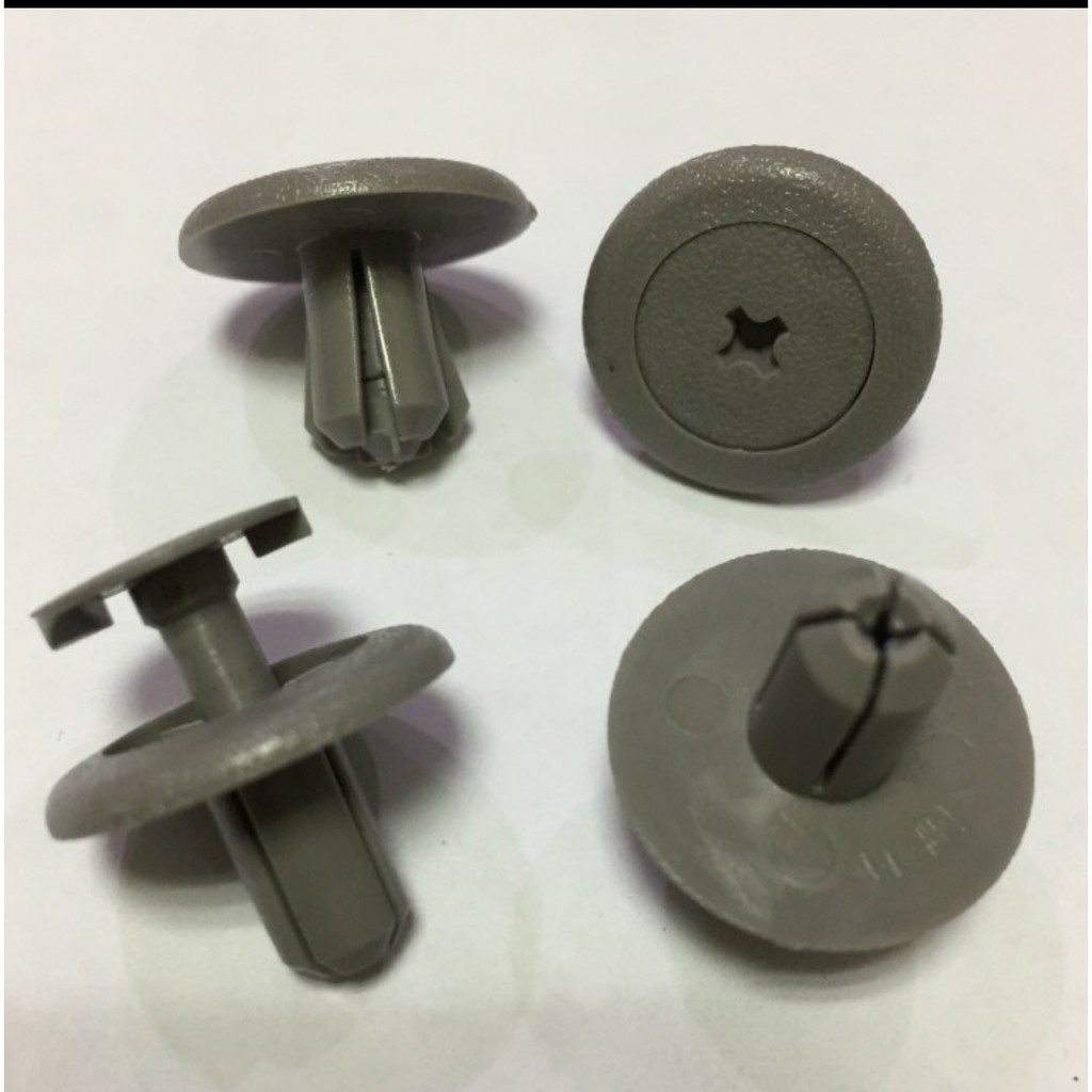 Jual Klip Kancing Cengkeh Mobil Original ( Light Grey ) | Shopee Indonesia