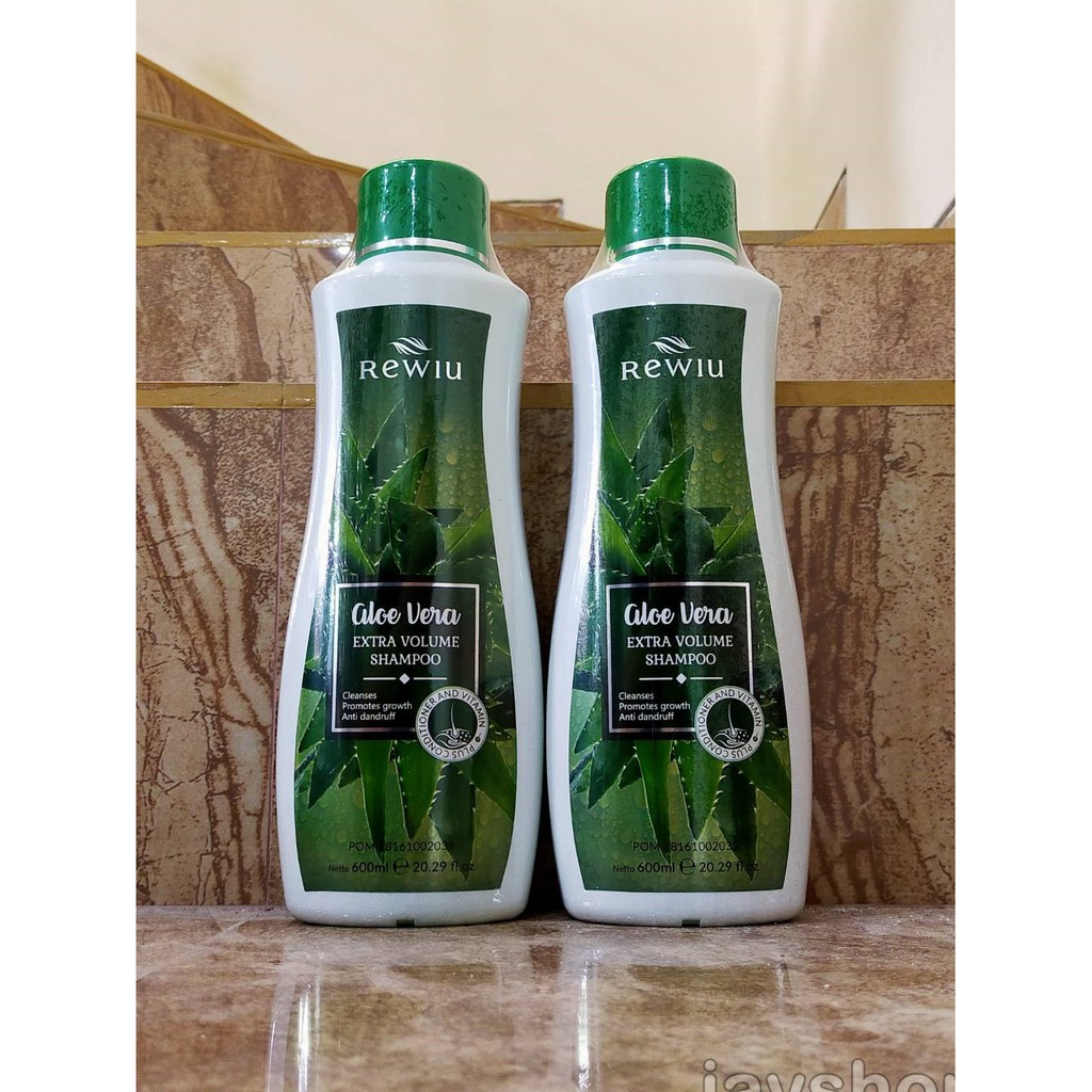 Jual Rewiu Shampoo Aloe Vera 2 in 1 Plus Conditioner | Shopee Indonesia