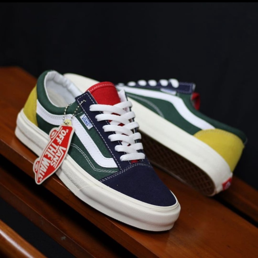 Jual VG64 Sepatu Vans Old skool VINTAGE Sketboard PREMIUM GRADE