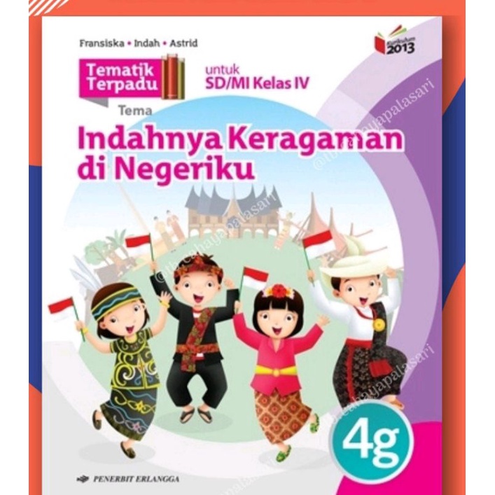 Jual Buku Tematik Terpadu 4g Tema Indahnya Keragaman Di Negeriku Untuk