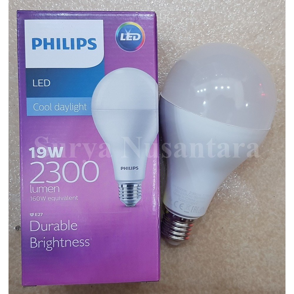 Jual Lampu Led Bulb Ledbulb Philips 19w 19 Watt Hemat Terang Bergaransi