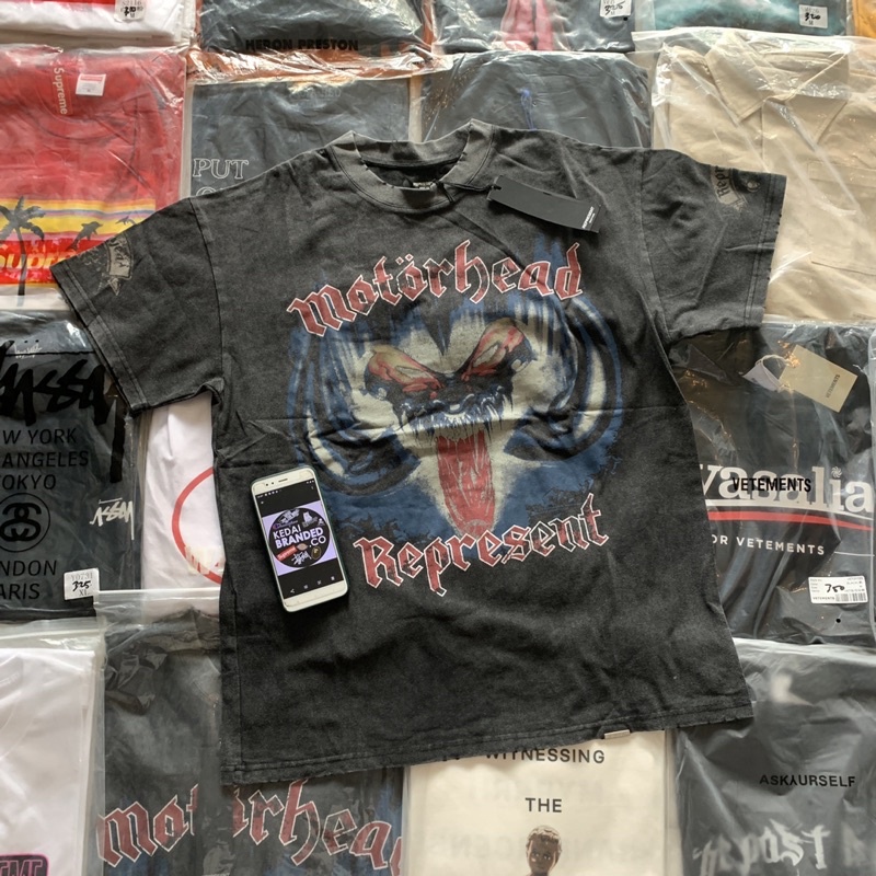 Jual REPRESENT MOTORHEAD OLD DEMON VINTAGE | Shopee Indonesia