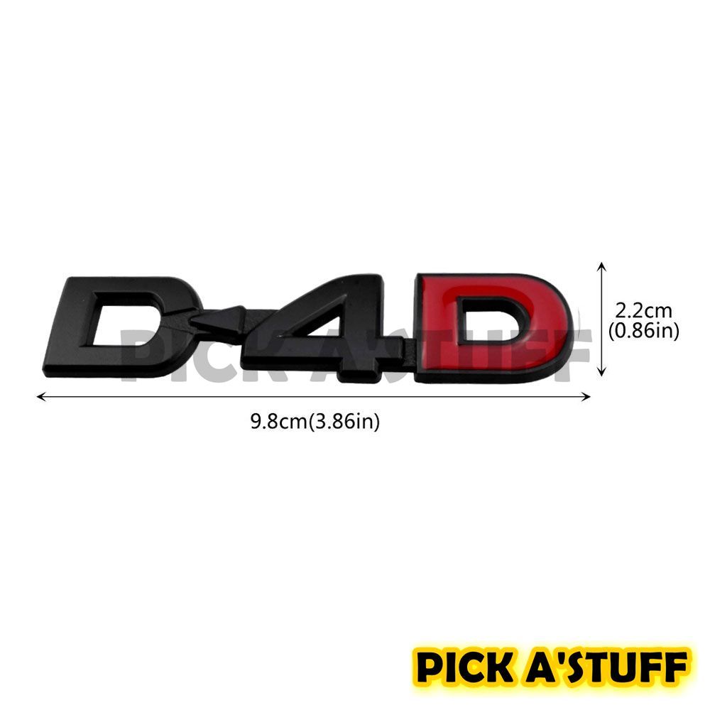Jual Emblem Sticker Logo Zinc Alloy Toyota Kijang Innova Fortuner D4D ...