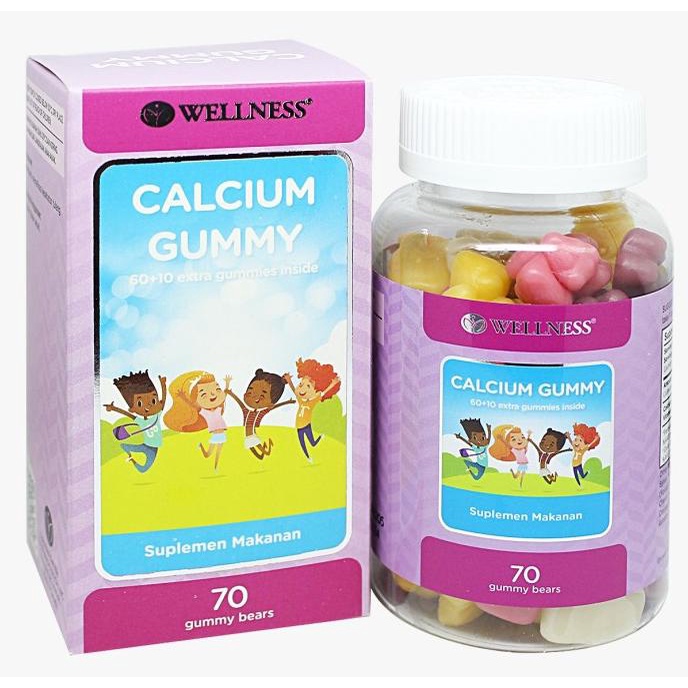 Jual Wellness Calcium Gummy 70 gummy bears Shopee Indonesia