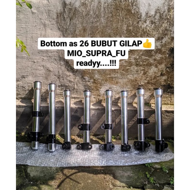 Jual bottom mio bubut gilap / bottom as 26 herex / bottom shock bubut ...