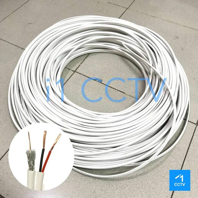 Jual Kabel CCTV PHILSAT RG59+Power Per Meter | Shopee Indonesia