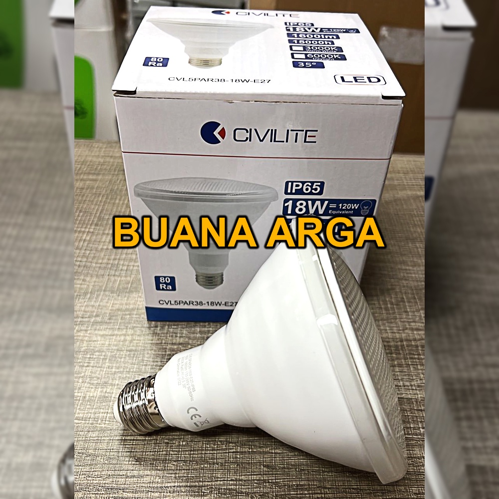 Jual Lampu Civilite 5 PAR 38 18W 220V | Shopee Indonesia