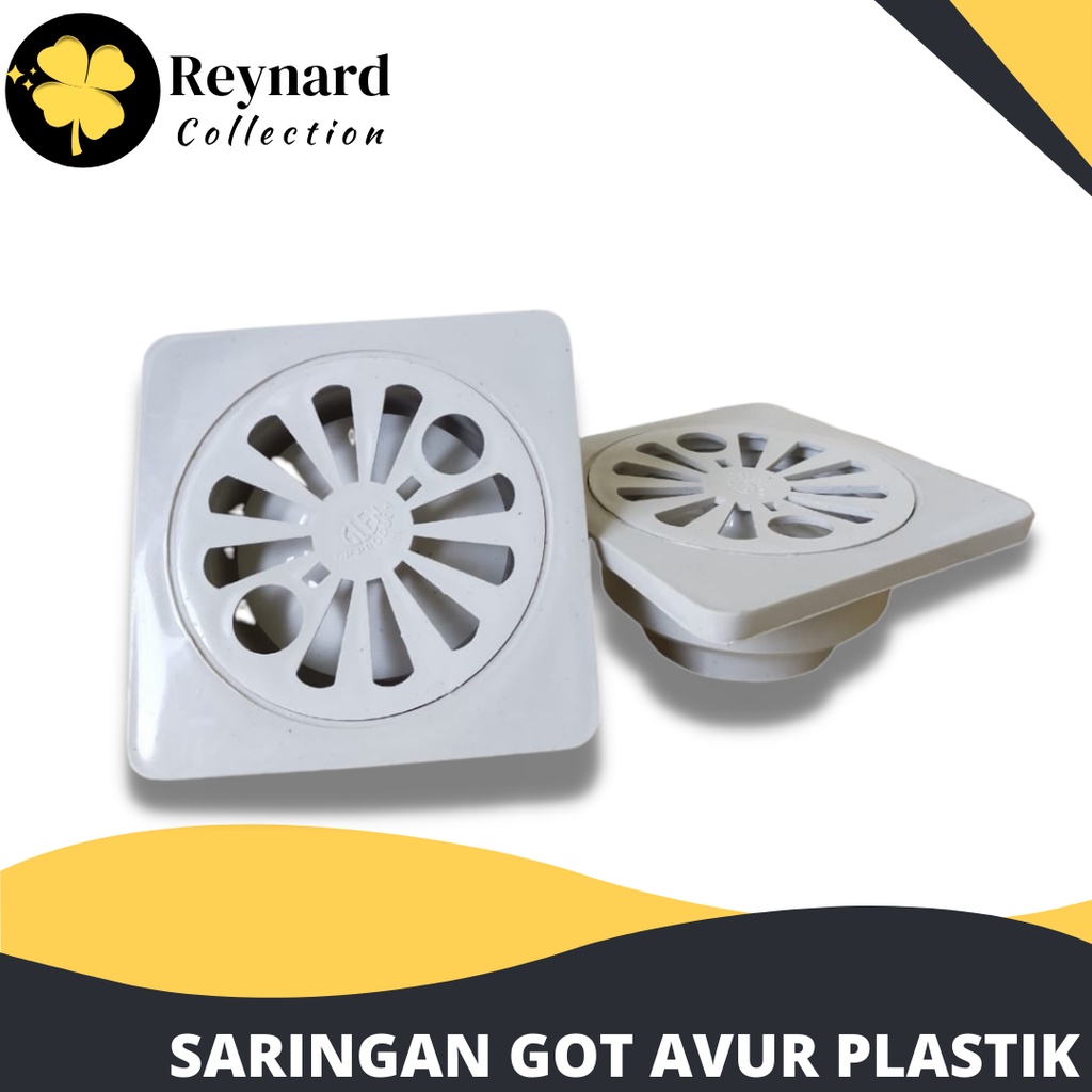 Jual Saringan Got Plastik Avur Afur Floor Drain Putih