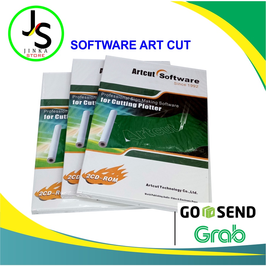 Jual ART CUT 2009 SOFTWARE ART CUT CUTTING STICKER / DVD Software ...
