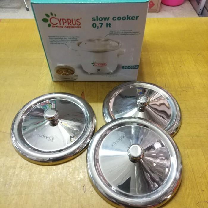 Jual Cooker / Tutup Pengganti Slow Cooker Takahi & Cyprus 0.7 Liter ...
